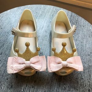 Mini Melissa Toddler Girls Size 9 Shoes
